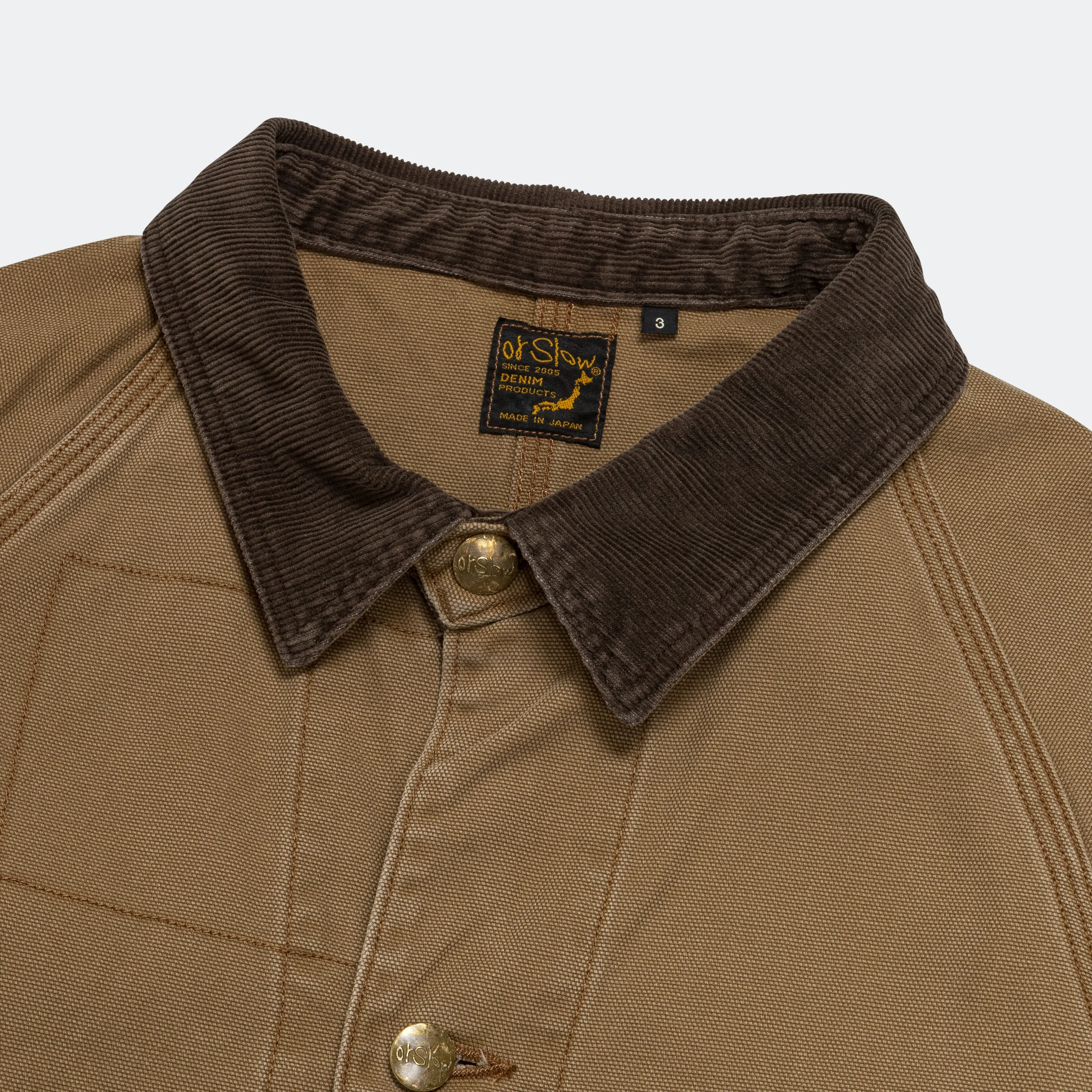 1950's Brown Duck Coverall - Brown