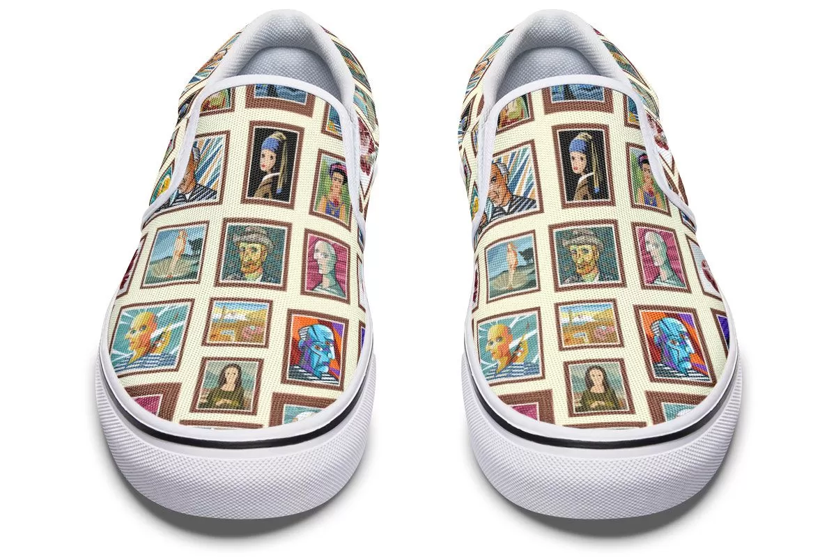 Art Gallery Slip-On Shoes