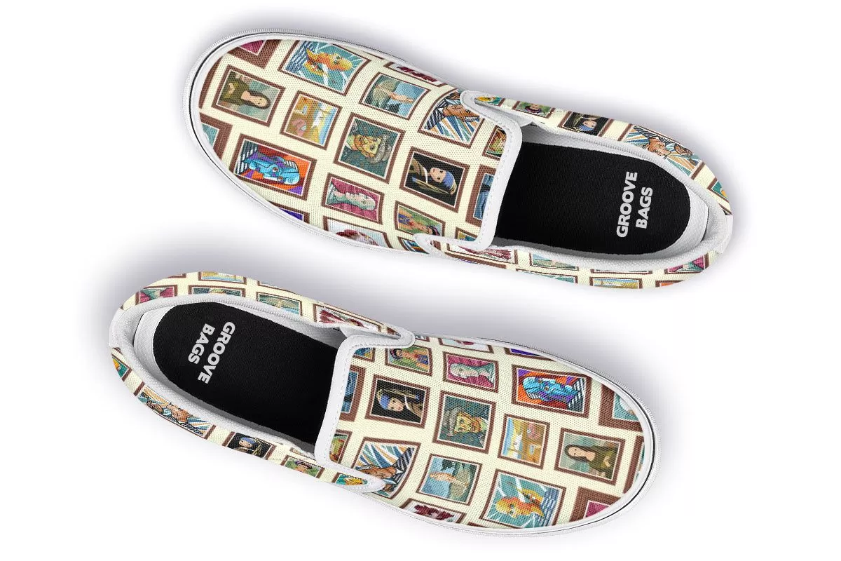 Art Gallery Slip-On Shoes