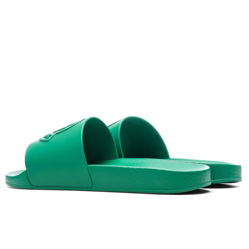 Basile Slides Shoes - Bright Green