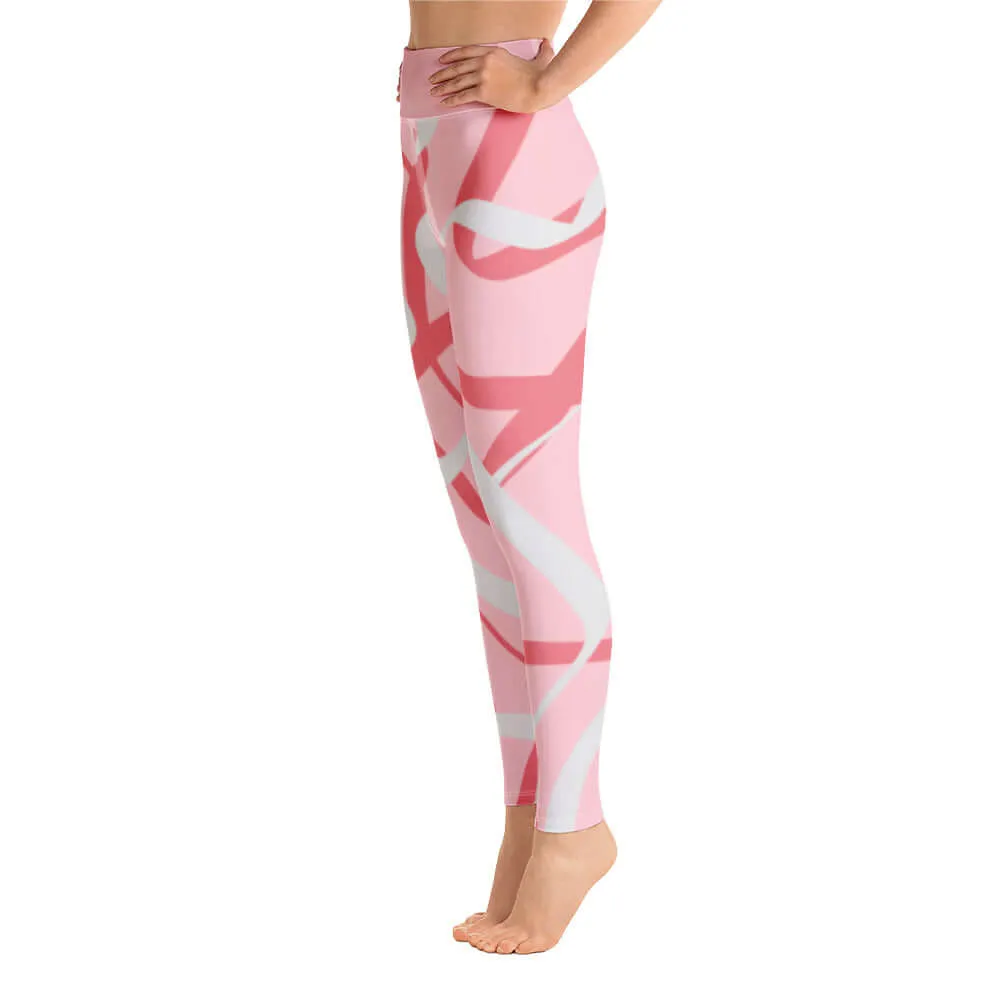 Be YOU - Leggings - ABSTRACT ROSE