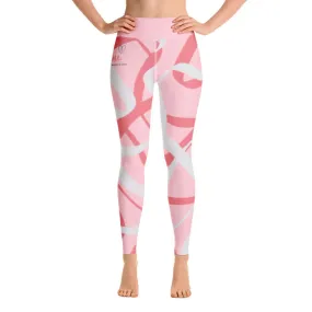 Be YOU - Leggings - ABSTRACT ROSE