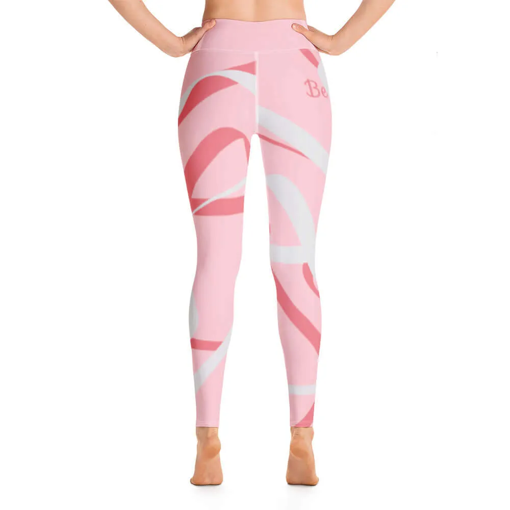 Be YOU - Leggings - ABSTRACT ROSE