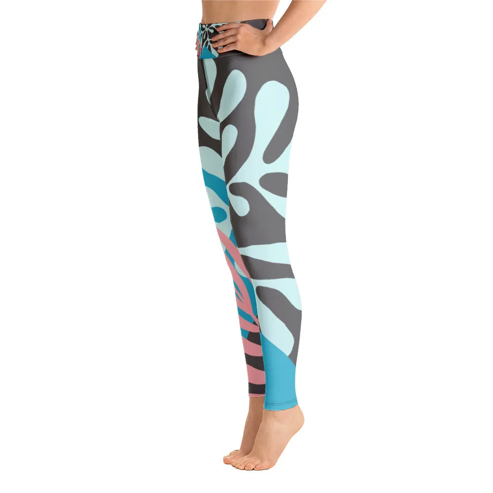 Be You Leggings - FLOWER BLUE Special edition