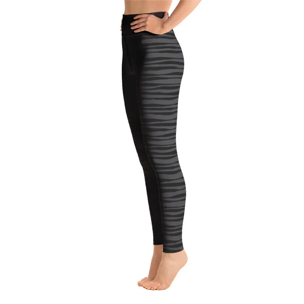 Be You - Leggings - ZEBRA BLACK.