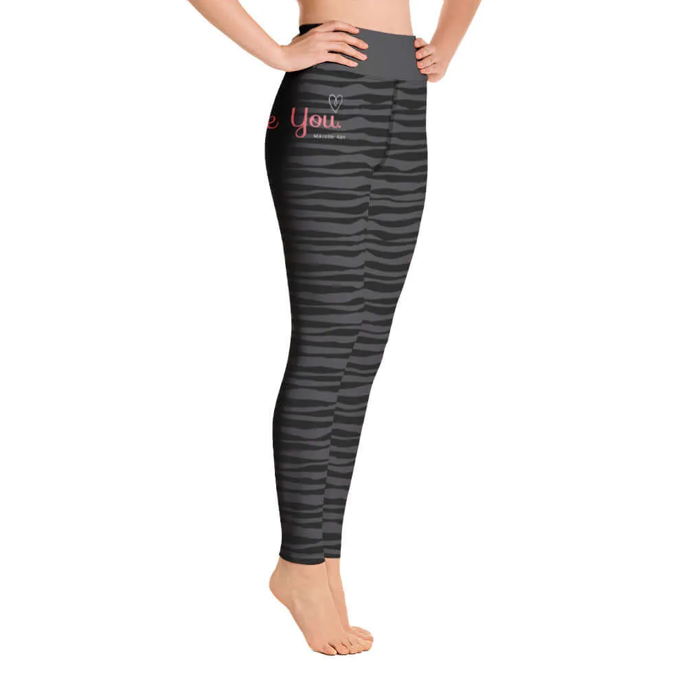 Be You - Leggings - ZEBRA BLACK.