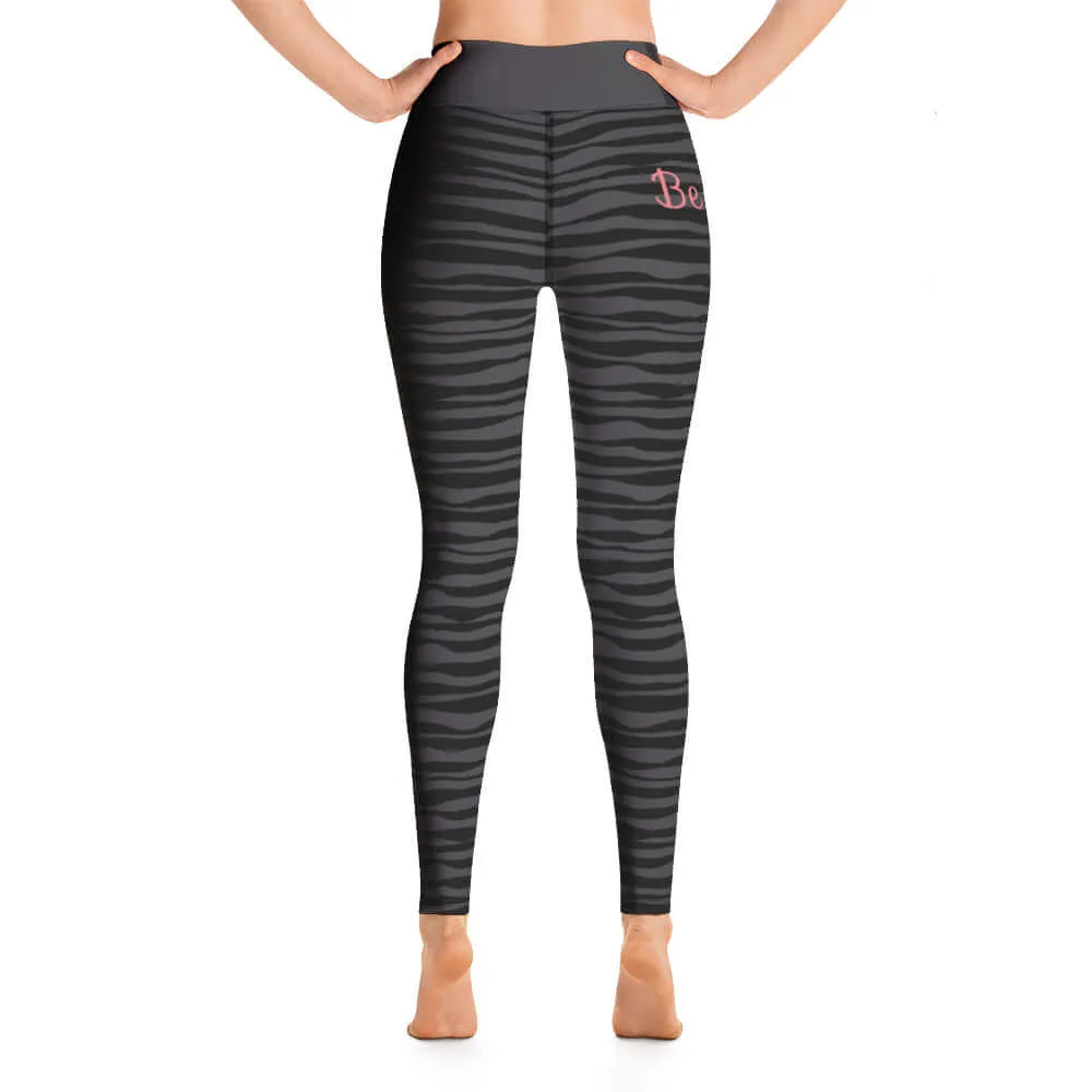 Be You - Leggings - ZEBRA BLACK.