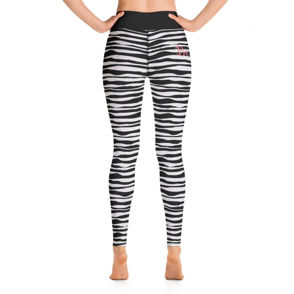 Be You - Leggings - ZEBRA GREY.