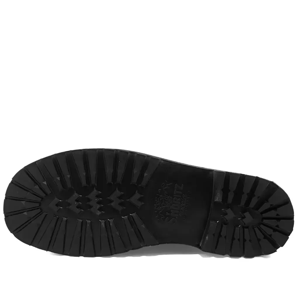 Beenflex MOC shoes, Black Leather