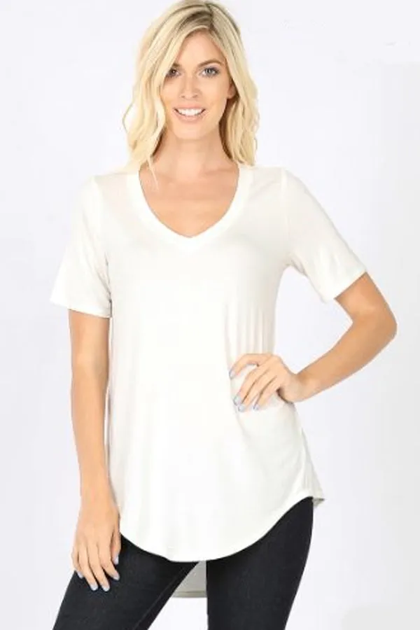 BK Basics PLUS V-neck Tee