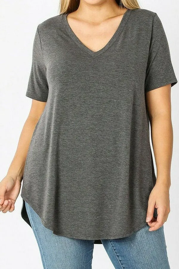 BK Basics PLUS V-neck Tee