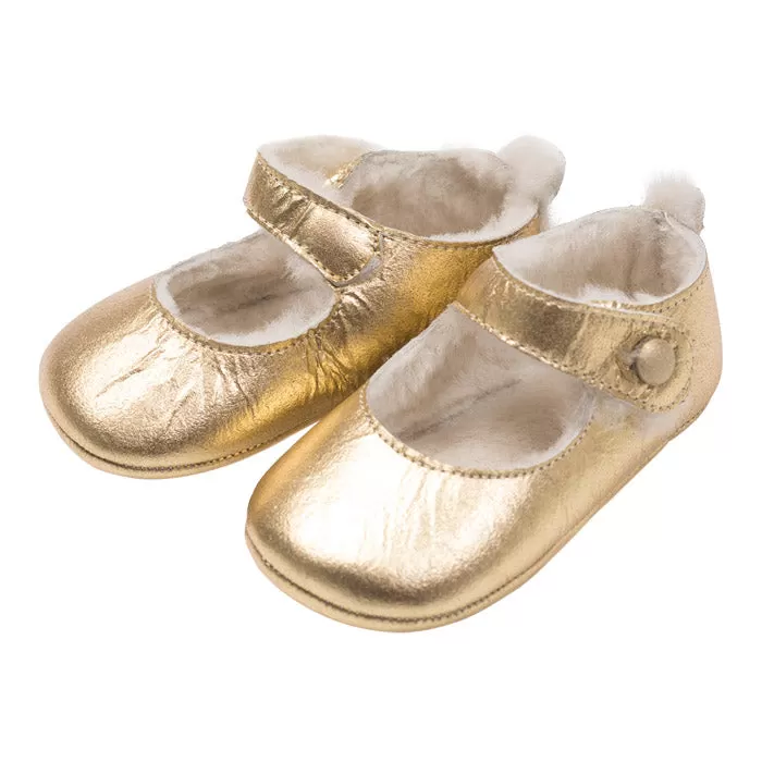 Bonton Baby Mila Shoes Gold