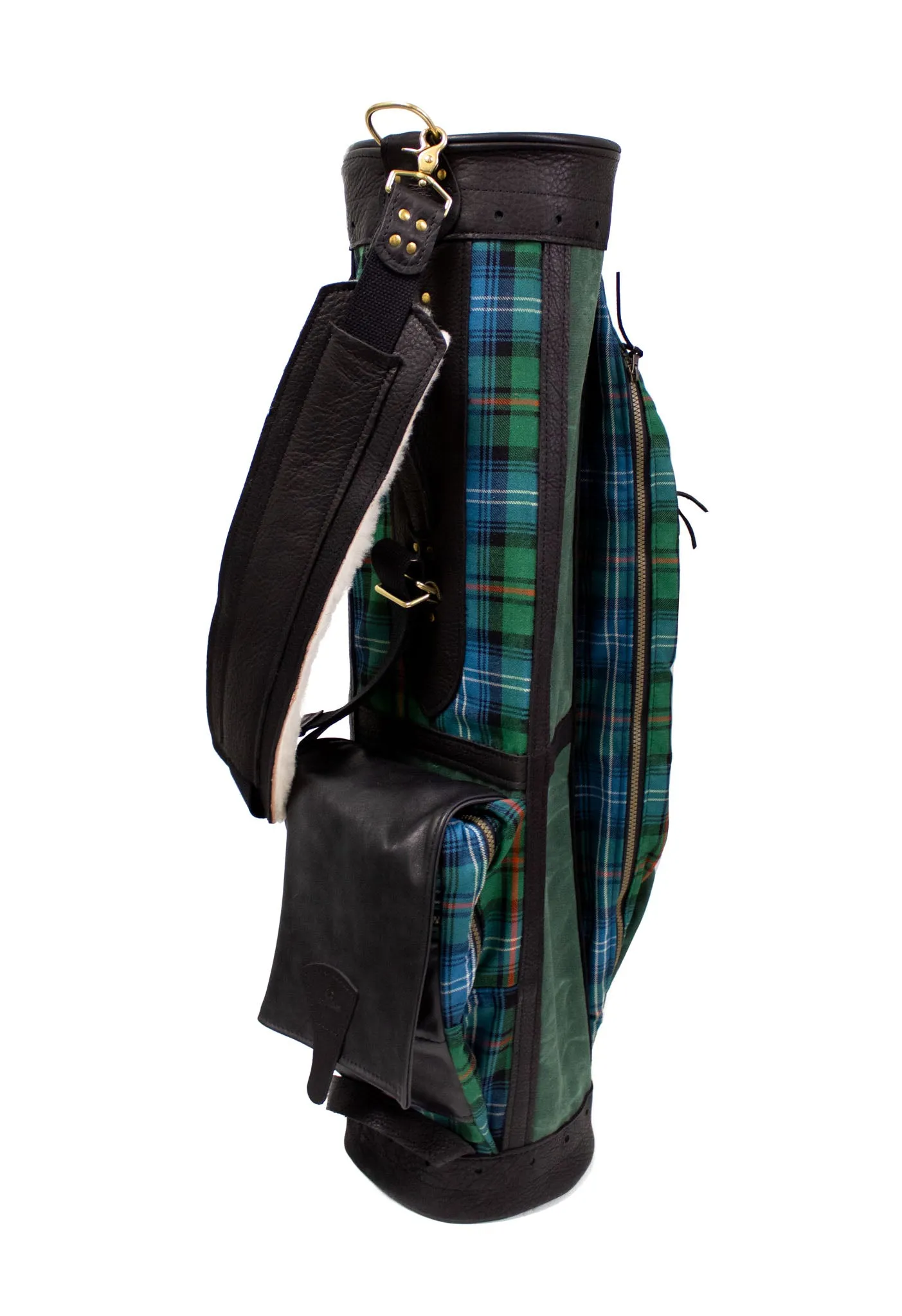 Classic Staff Style Tartan Golf Bag