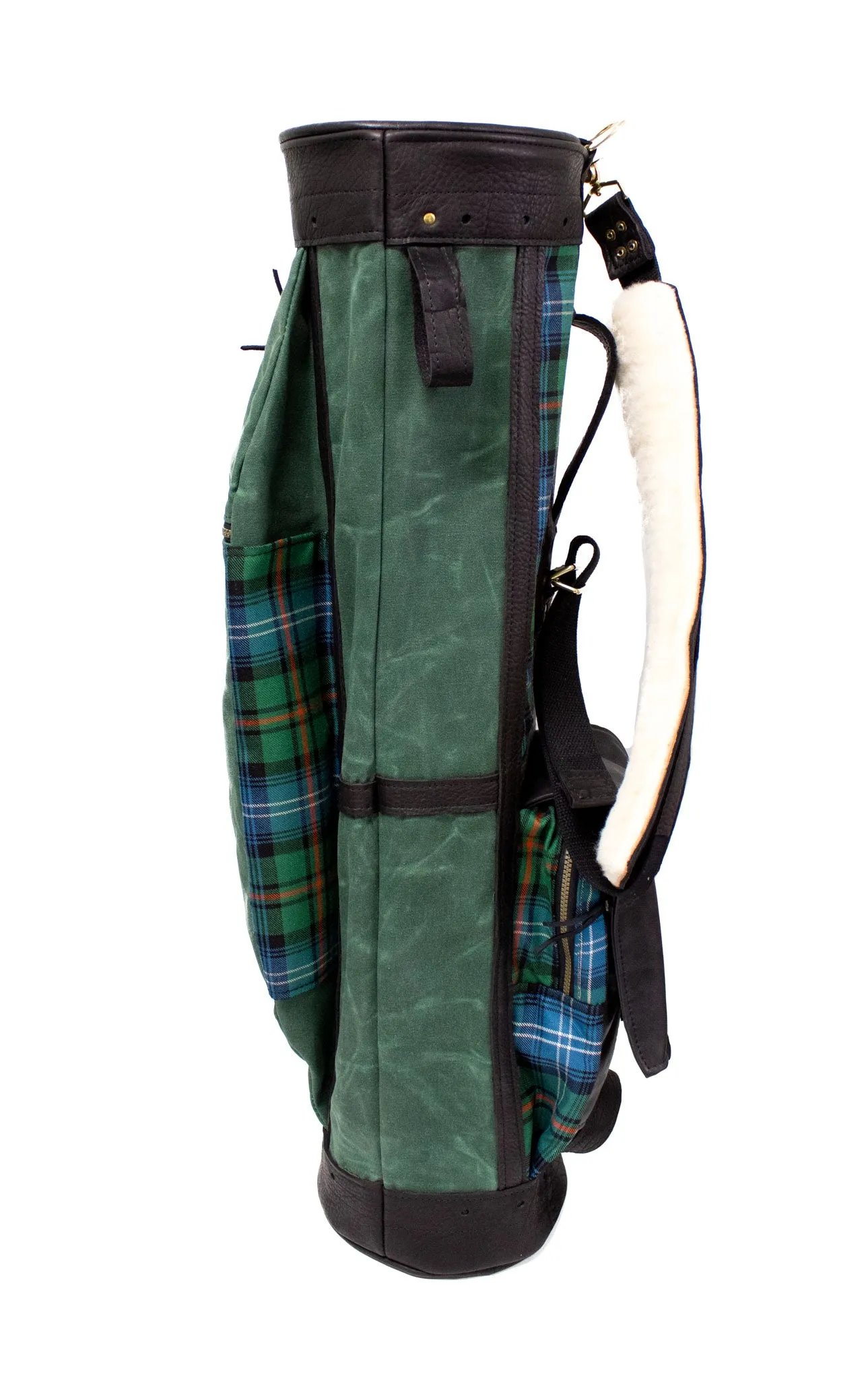 Classic Staff Style Tartan Golf Bag