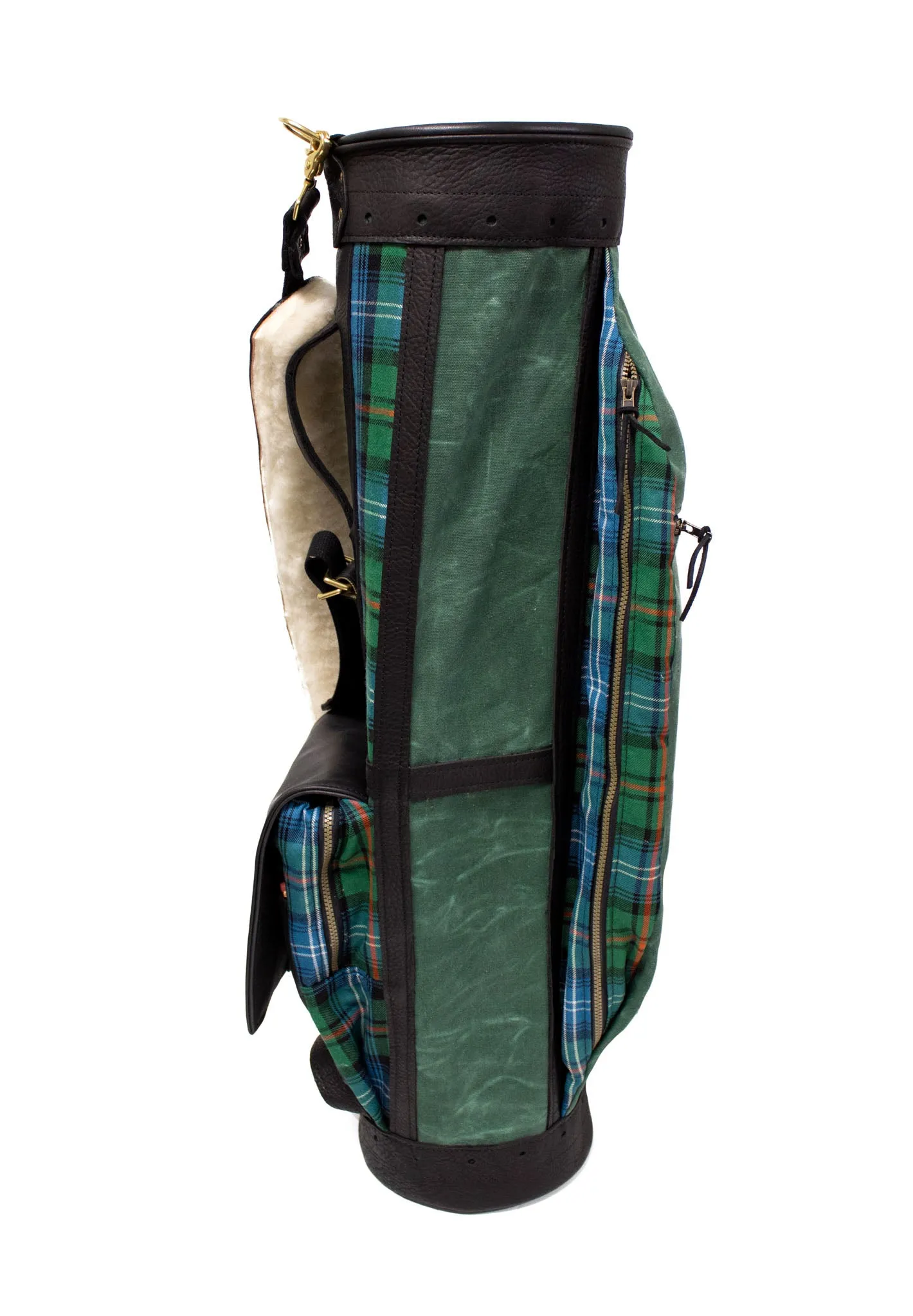 Classic Staff Style Tartan Golf Bag