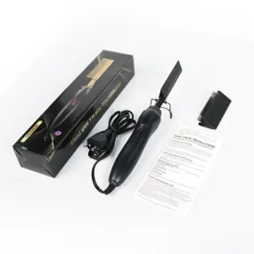 Comb Straightening Brush Electric Flat Iron Straightener