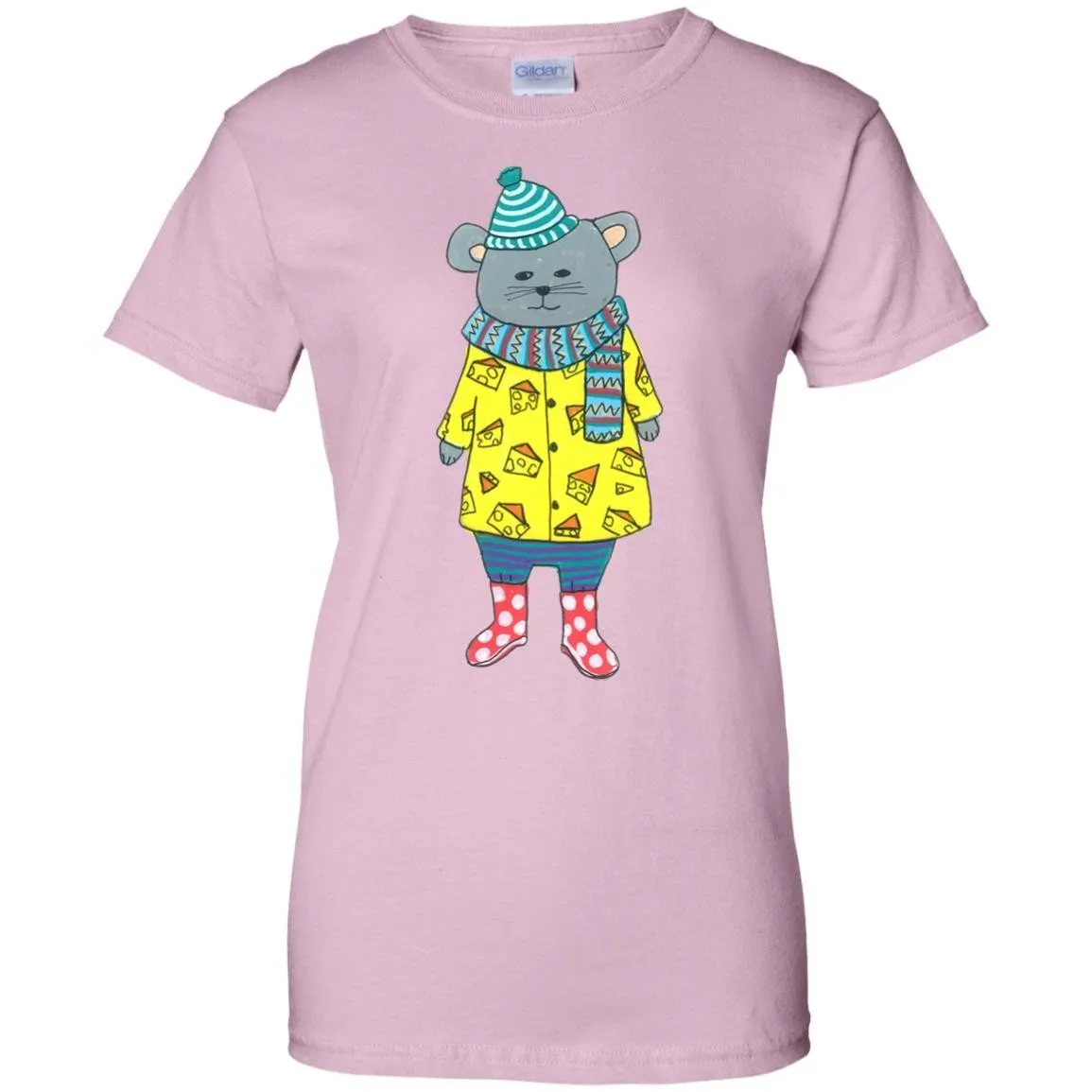 CUTE ANIMALS - Mouse In A Cheese Sweater T Shirt & Hoodie