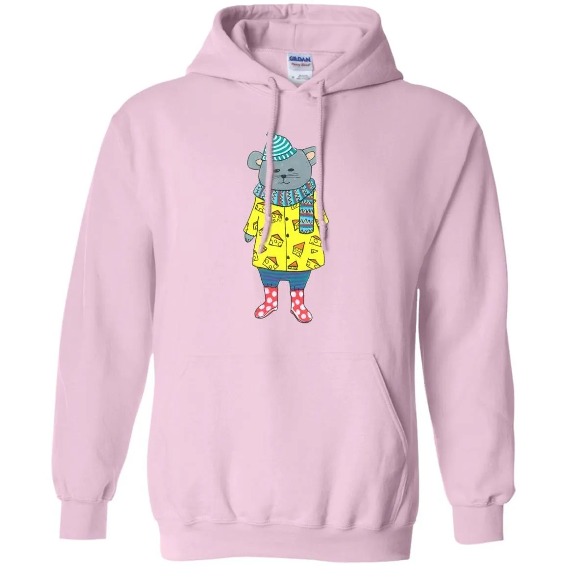 CUTE ANIMALS - Mouse In A Cheese Sweater T Shirt & Hoodie