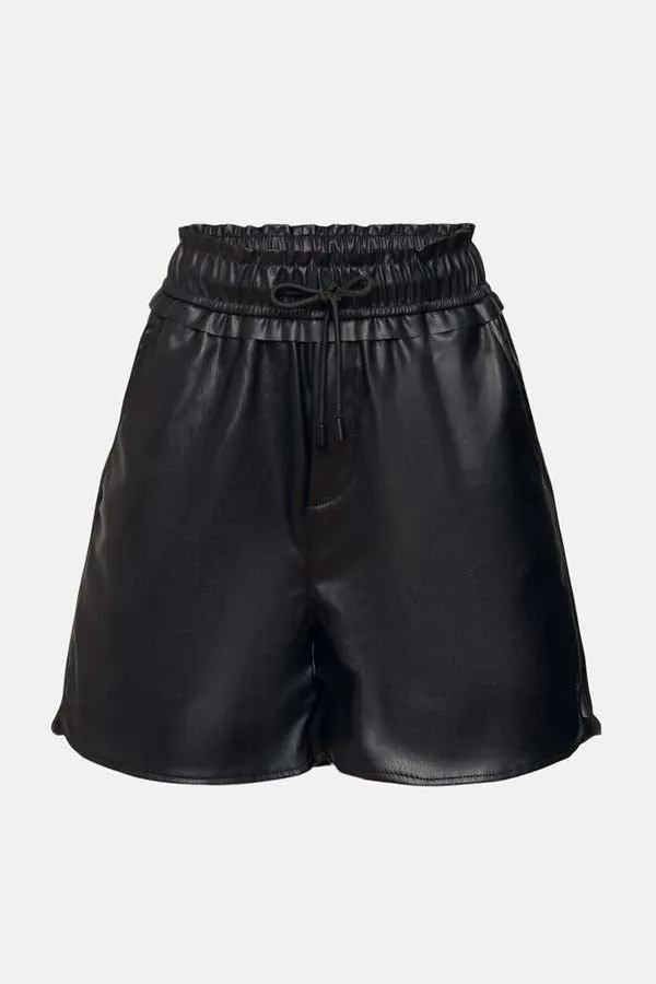 Esprit Faux Leather Shorts