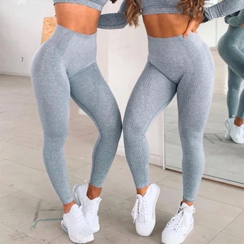 Fashion Seamless Fitness Leggings for Women with High Waist