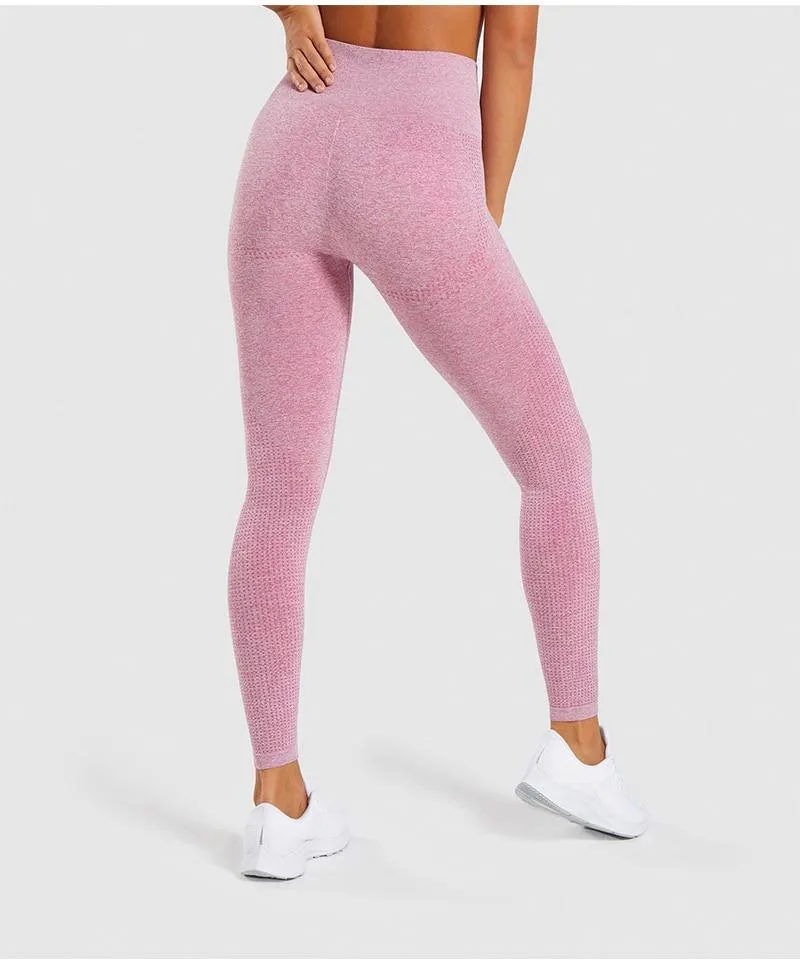 Fashion Seamless Fitness Leggings for Women with High Waist