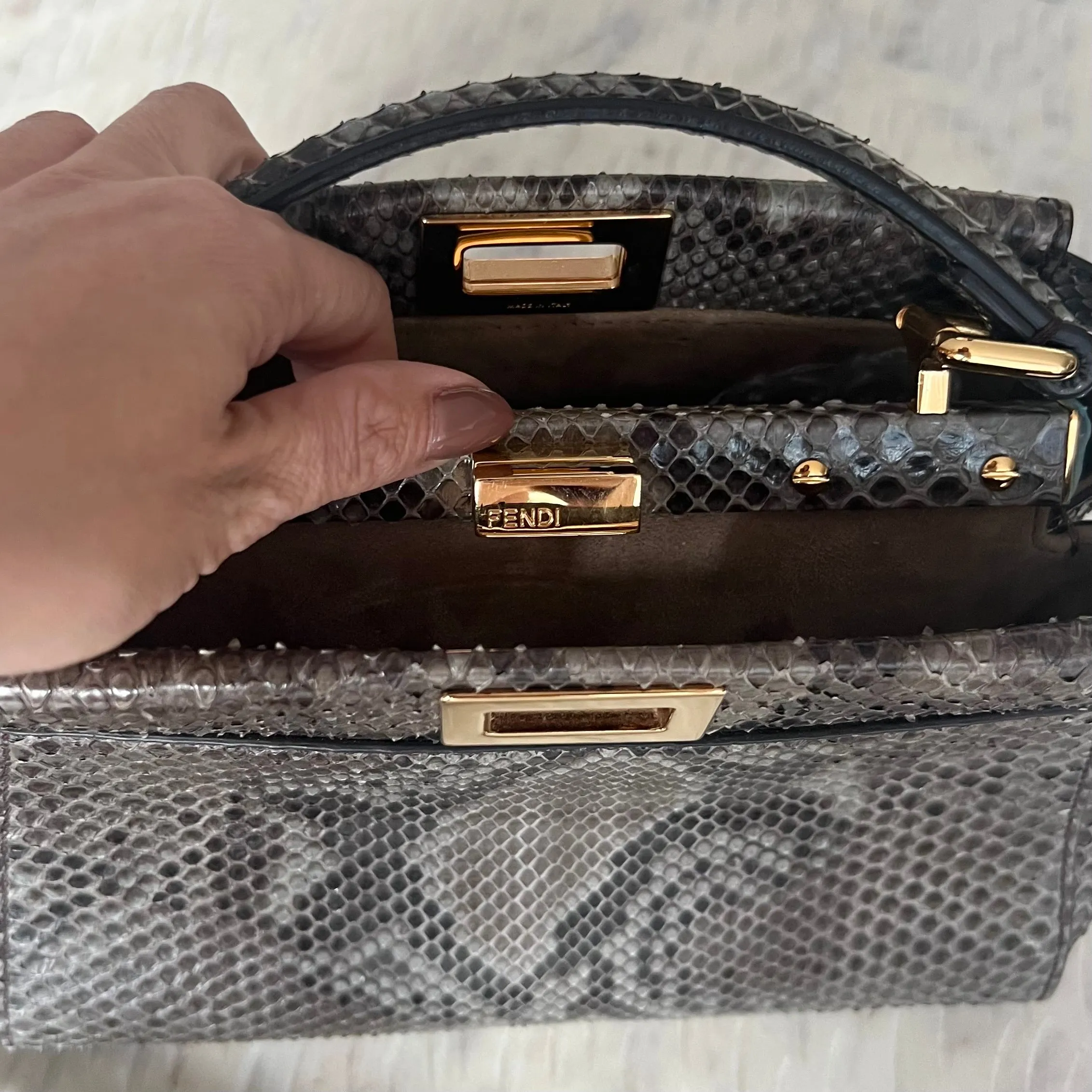 Fendi Peekaboo Mini Bag