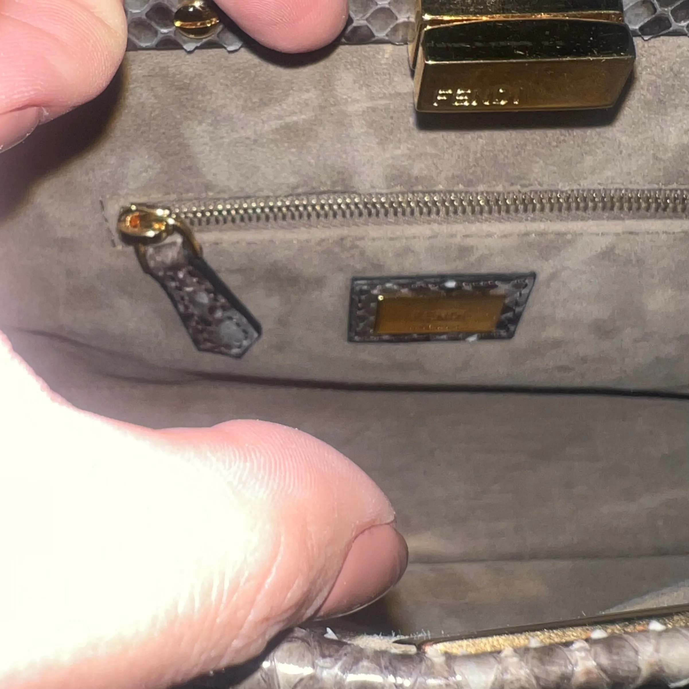 Fendi Peekaboo Mini Bag