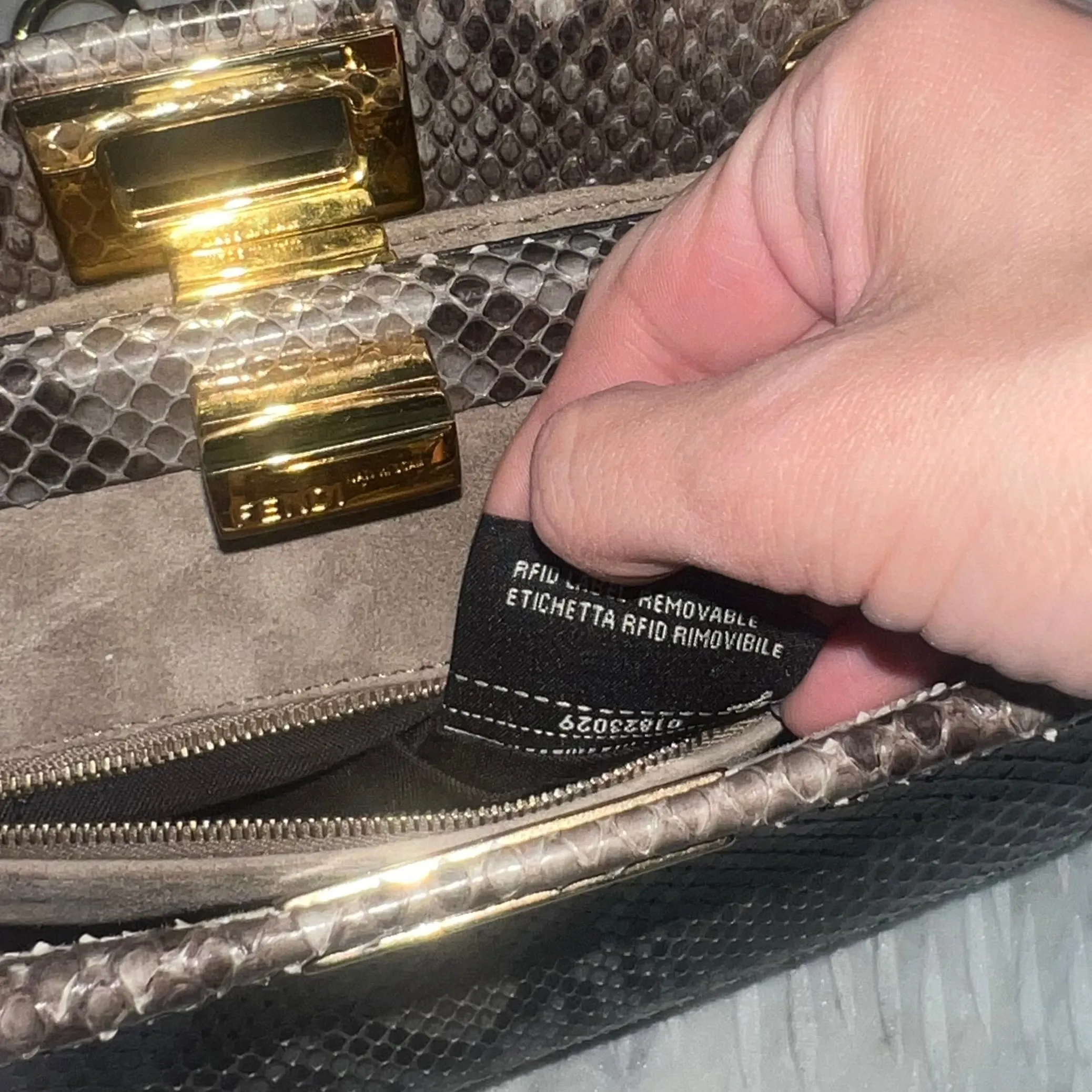 Fendi Peekaboo Mini Bag