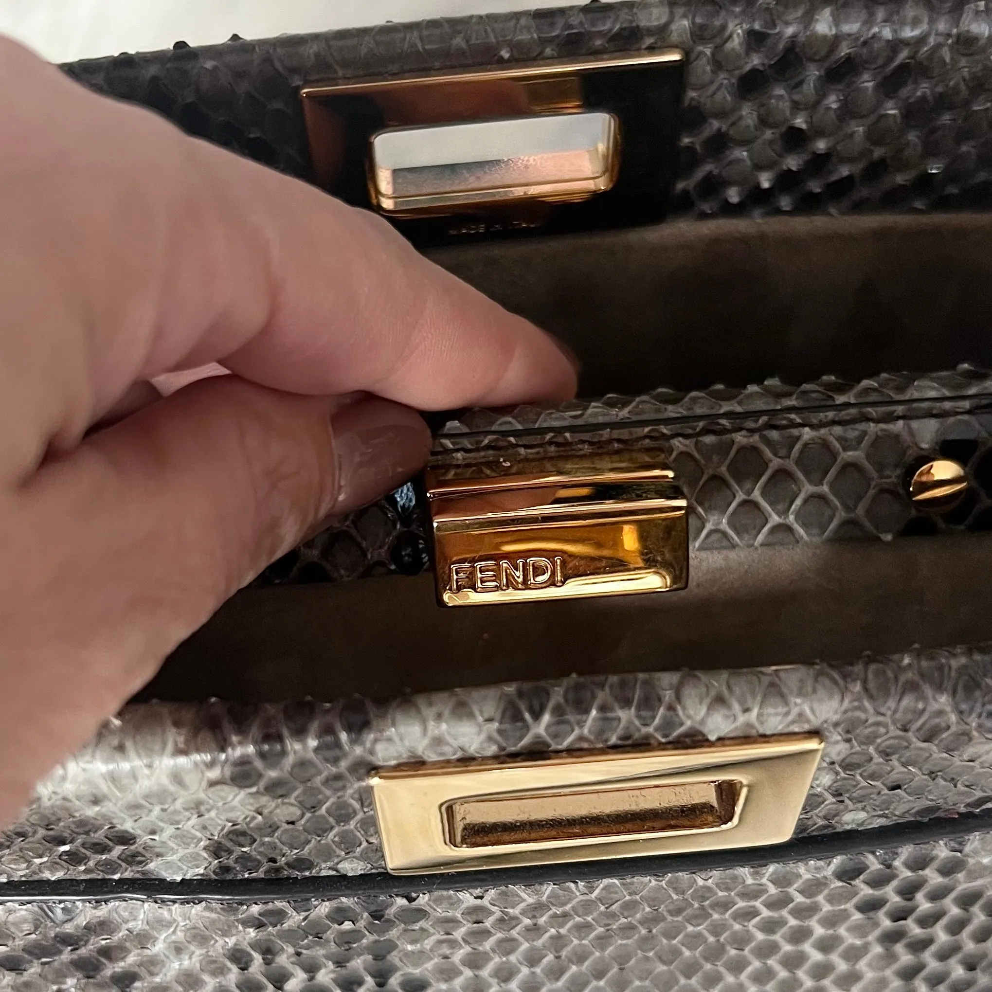 Fendi Peekaboo Mini Bag