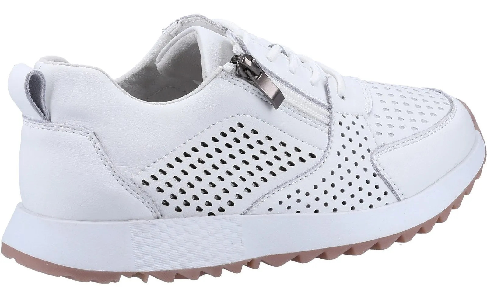 Fleet & Foster June Womens Leather Casual Trainer