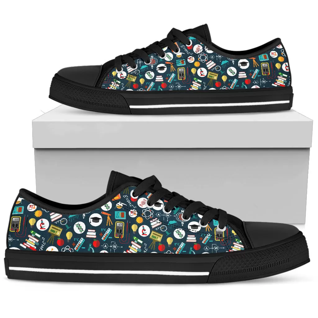 Geek Low Top shoes Black