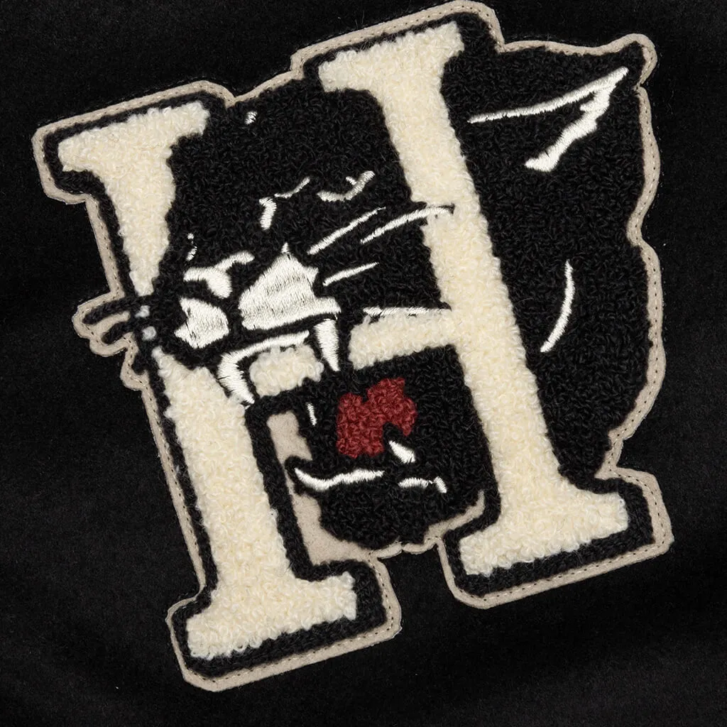 Honor The Gift Letterman Jacket - Black