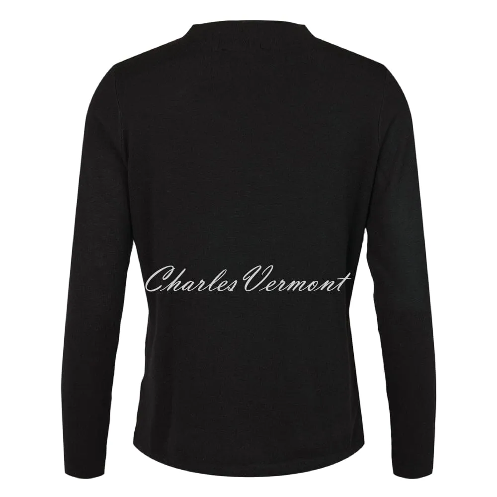 I'cona Sweater With Black Diamante Detail- Style 64190-60002-90