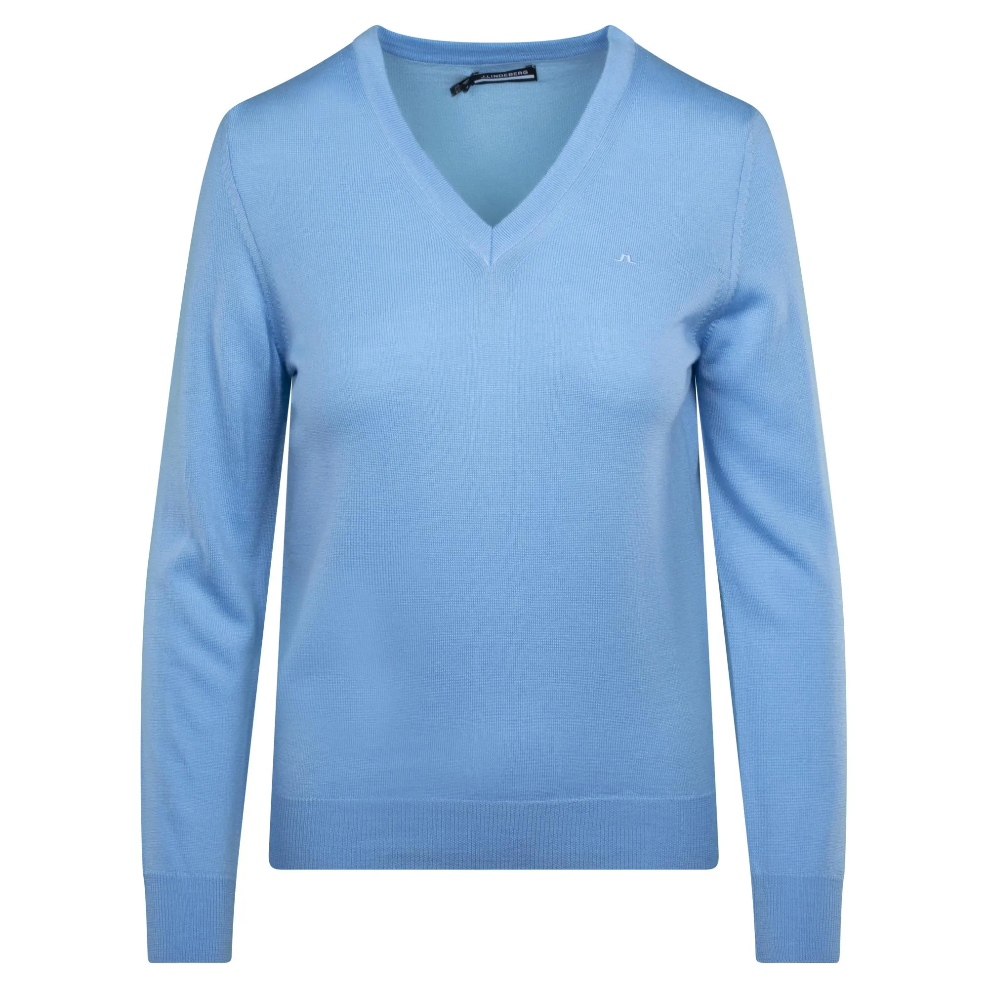 J Lindeberg Amaya Knitted Ladies Golf Sweater Little Boy Blue