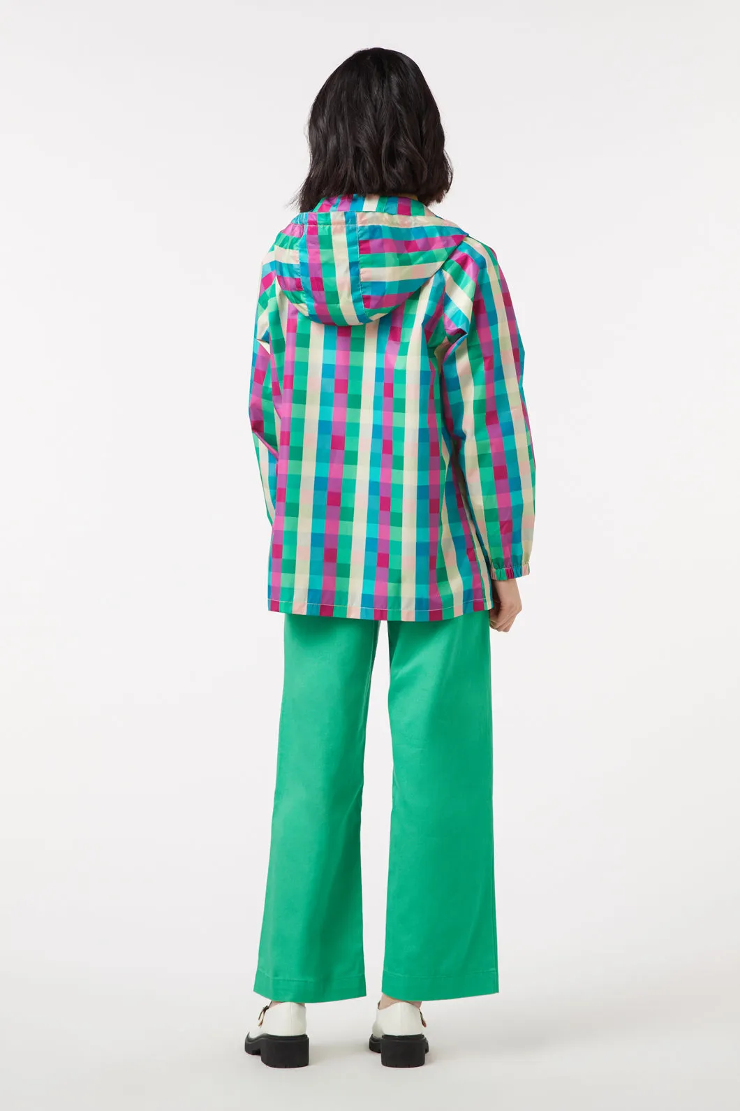 Karla Check Raincoat