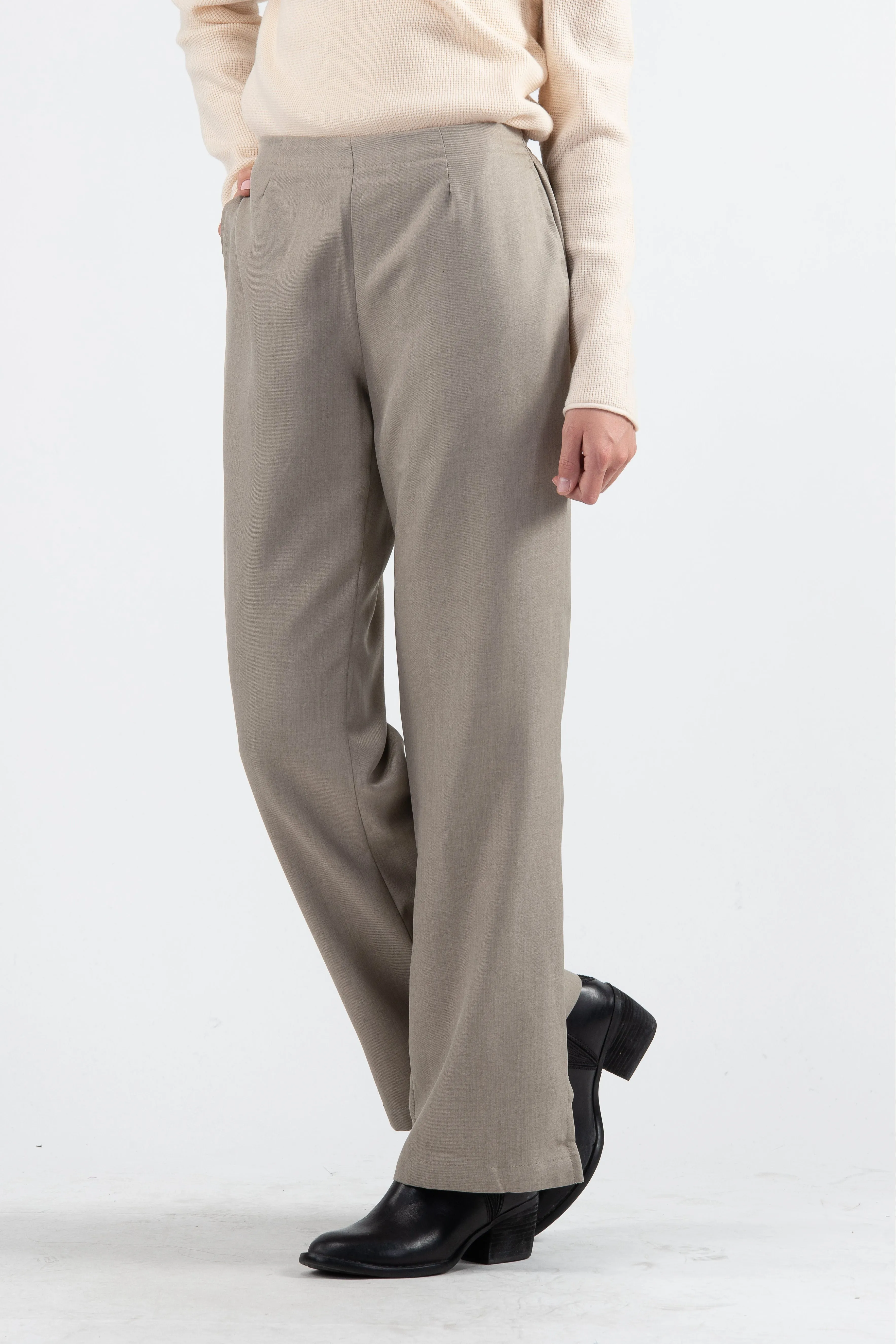 Ladies Premier Pull-On Pant Cobblestone