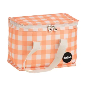 Lunch Box - Apricot Check