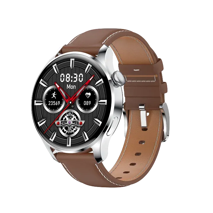 Men's Blood Pressure Monitor Play Games Music Waterproof Smartwatch