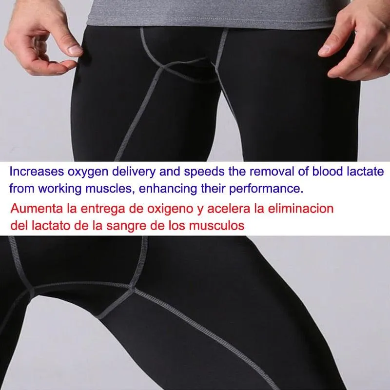 Men's Bodyboulding tights fitness Mens Compression Pants