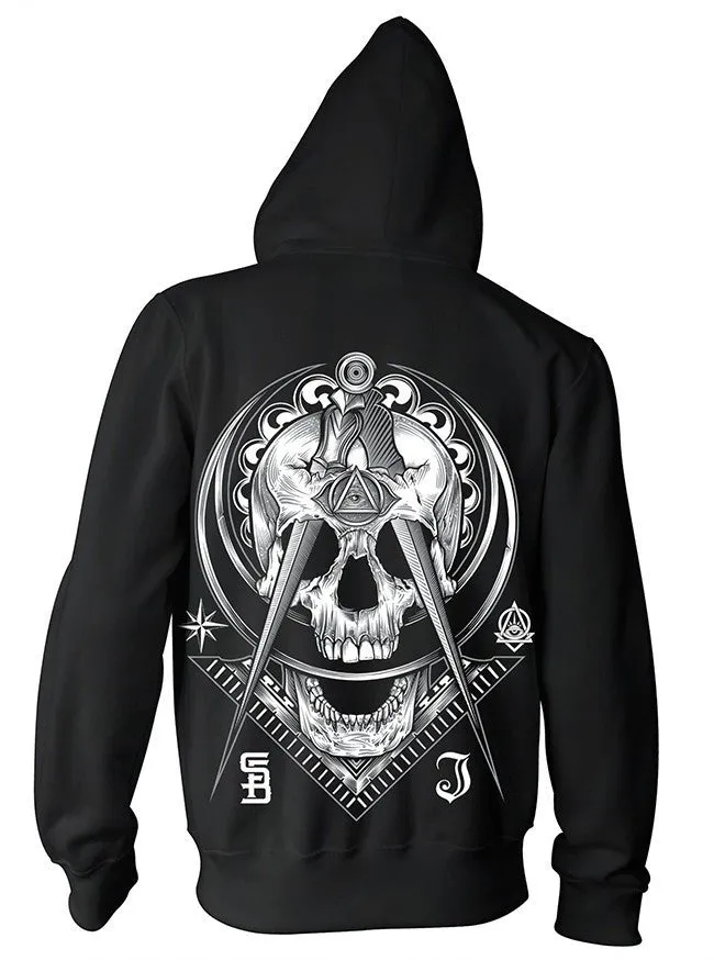 Men's Not-So-Secret Society Zip-Up Hoodie