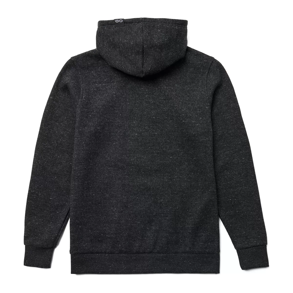 Men's OOmy Knit Hoodie - Dark Charcoal Gray Heather