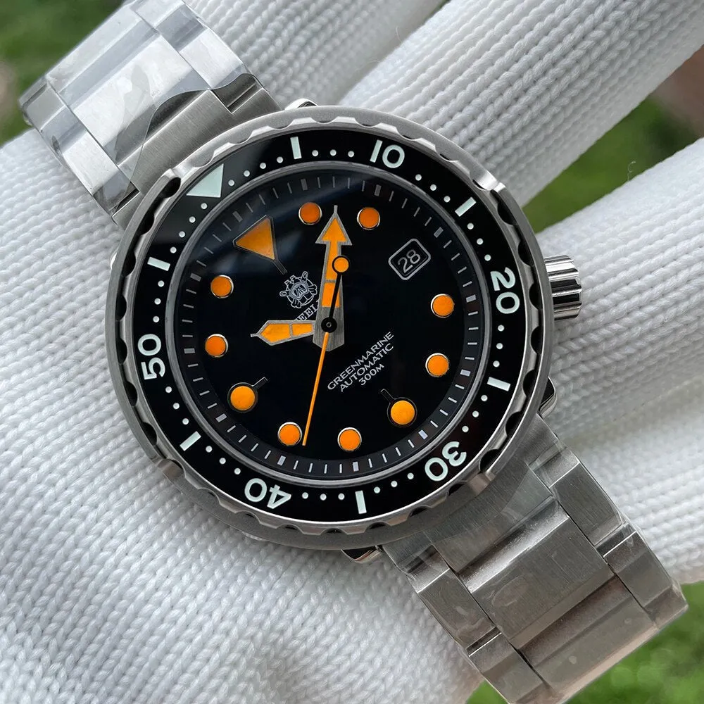 Men's Super Luminous Ceramic Bezel NH35 Movement Waterproof Watch