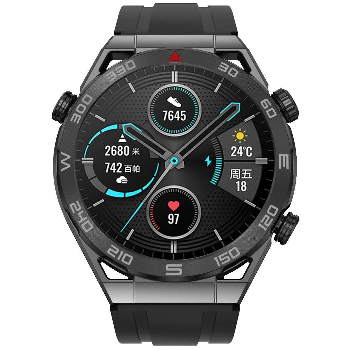 Men's Waterproof HD Display Smart Watch with Fitness Tracker