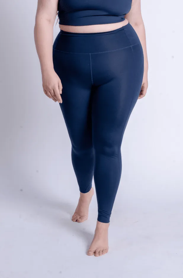 Midnight Compressive Háar Leggings