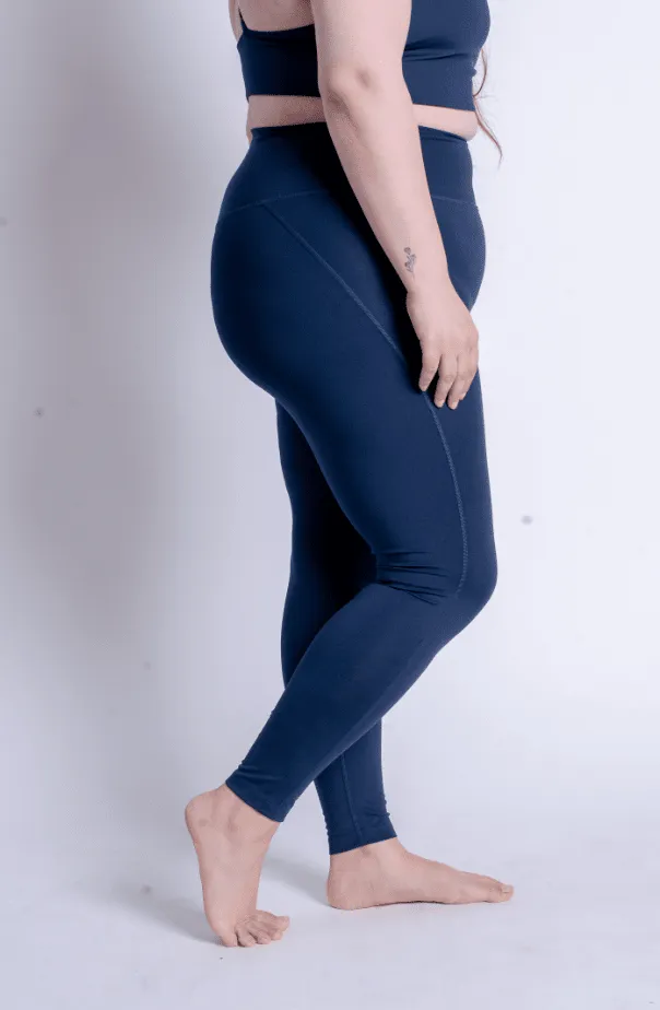 Midnight Compressive Háar Leggings