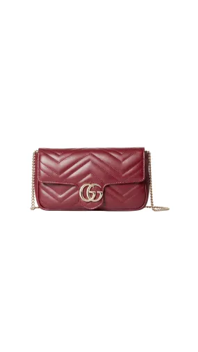 Mini GG Marmont Bag - Red