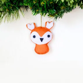 Mini Reindeer Felt Ornament