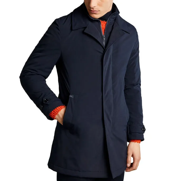 MORNING STRETCH RAINCOAT Man Navy 