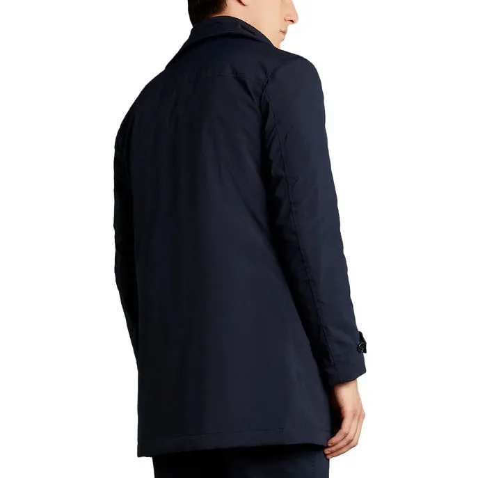 MORNING STRETCH RAINCOAT Man Navy 