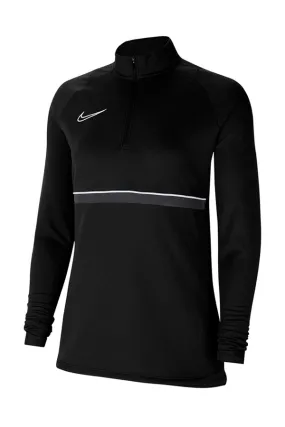 Nike Women Dri-FIT 1/4 Zip Academy Black